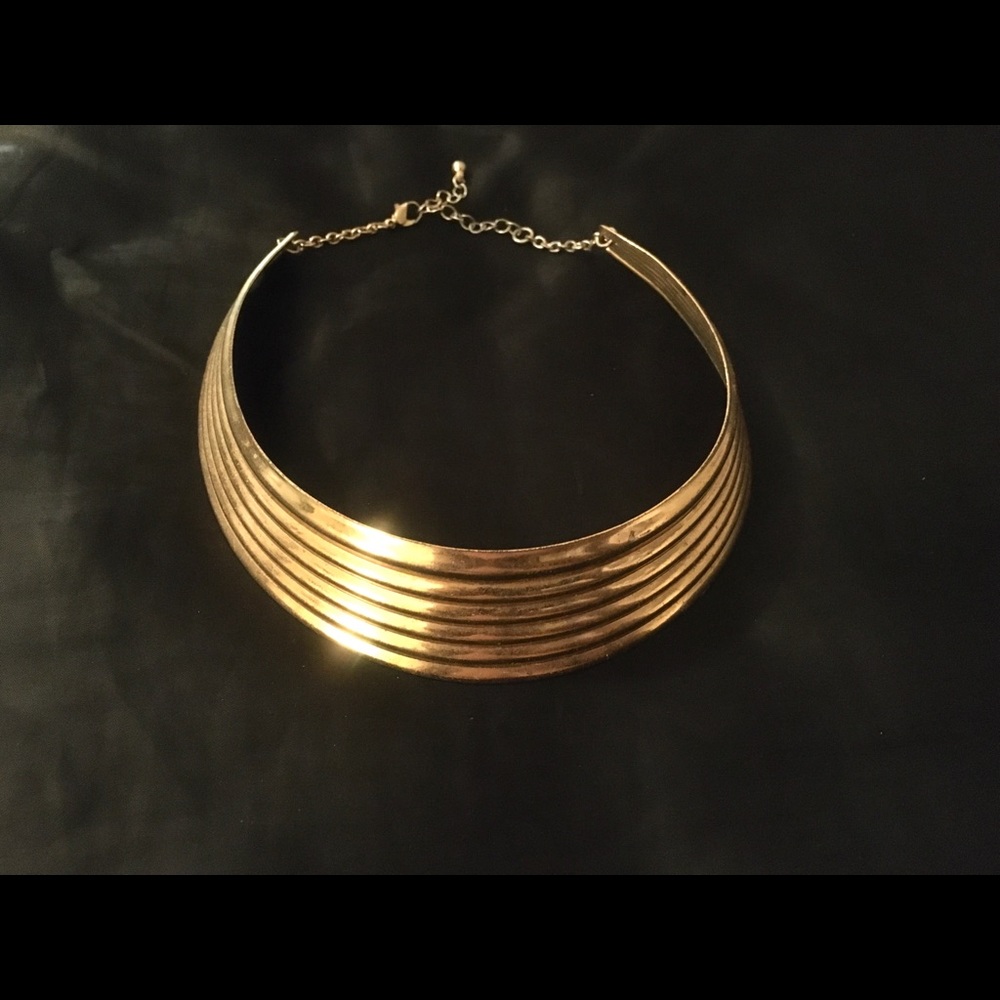 Tribal Inspired Statement Choker Necklace.